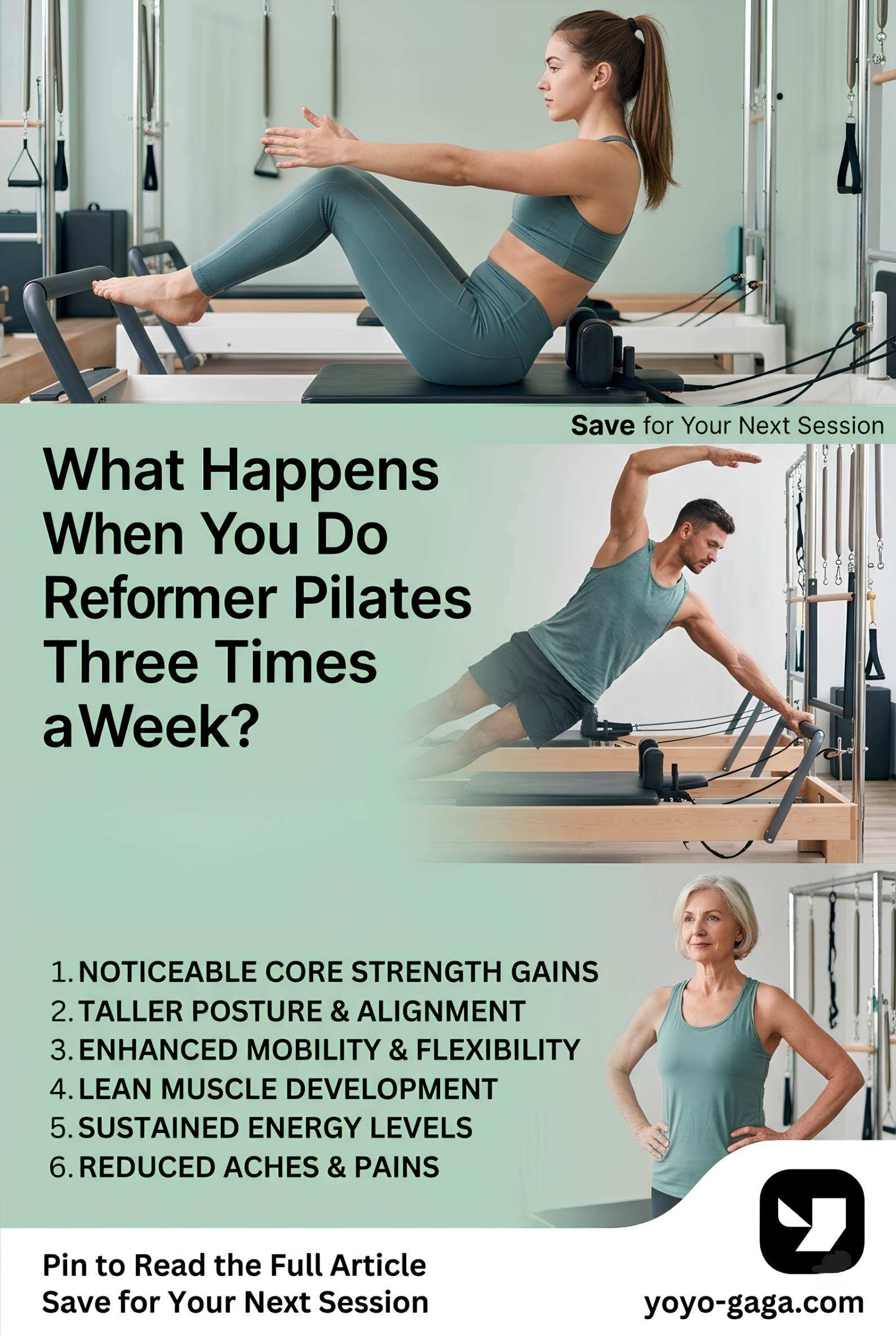 What Happens When You Do Reformer Pilates Three Times a Week?