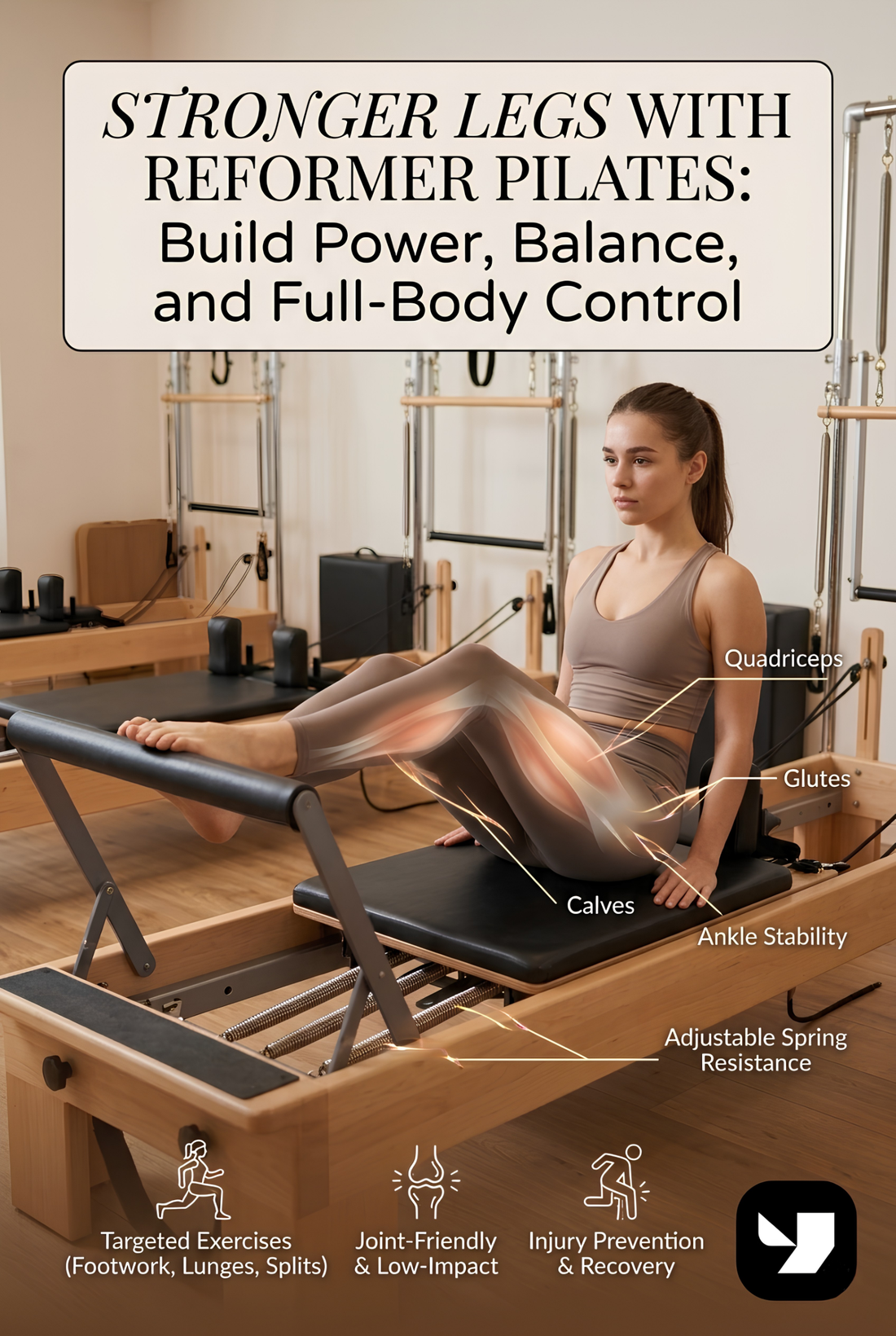 How Reformer Pilates Builds Stronger Legs
