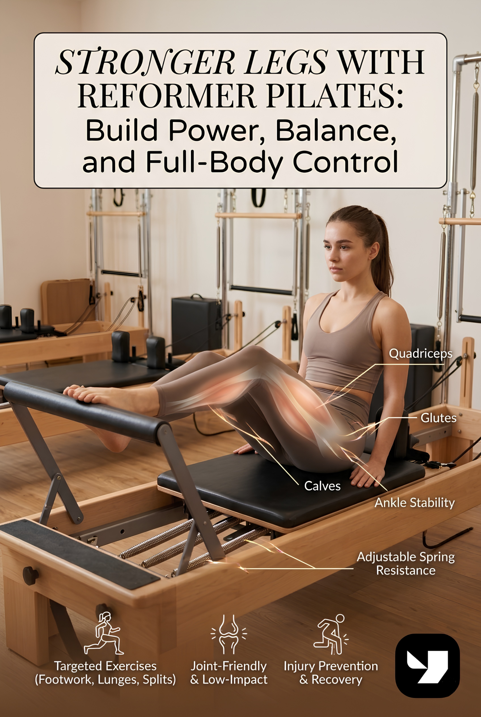 How Reformer Pilates Builds Stronger Legs