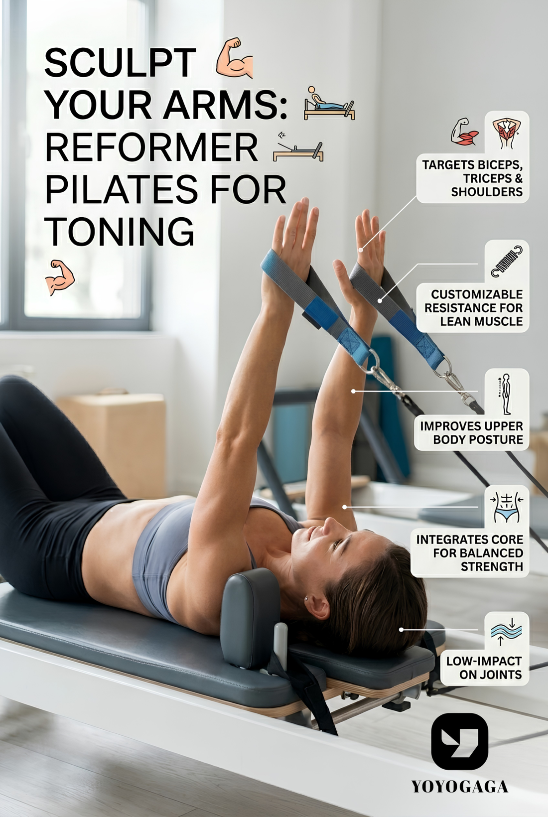 Reformer Pilates for Arm Toning