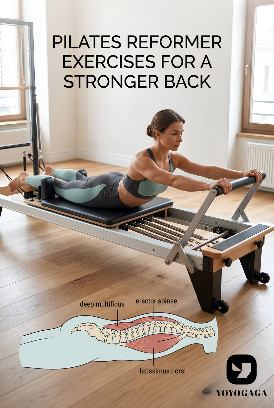 Pilates Reformer Exercises for a Stronger Back