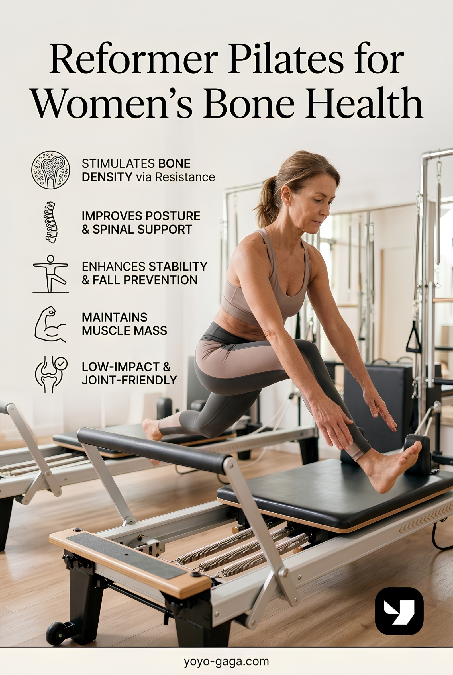 Reformer Pilates for Women's Bone Health
