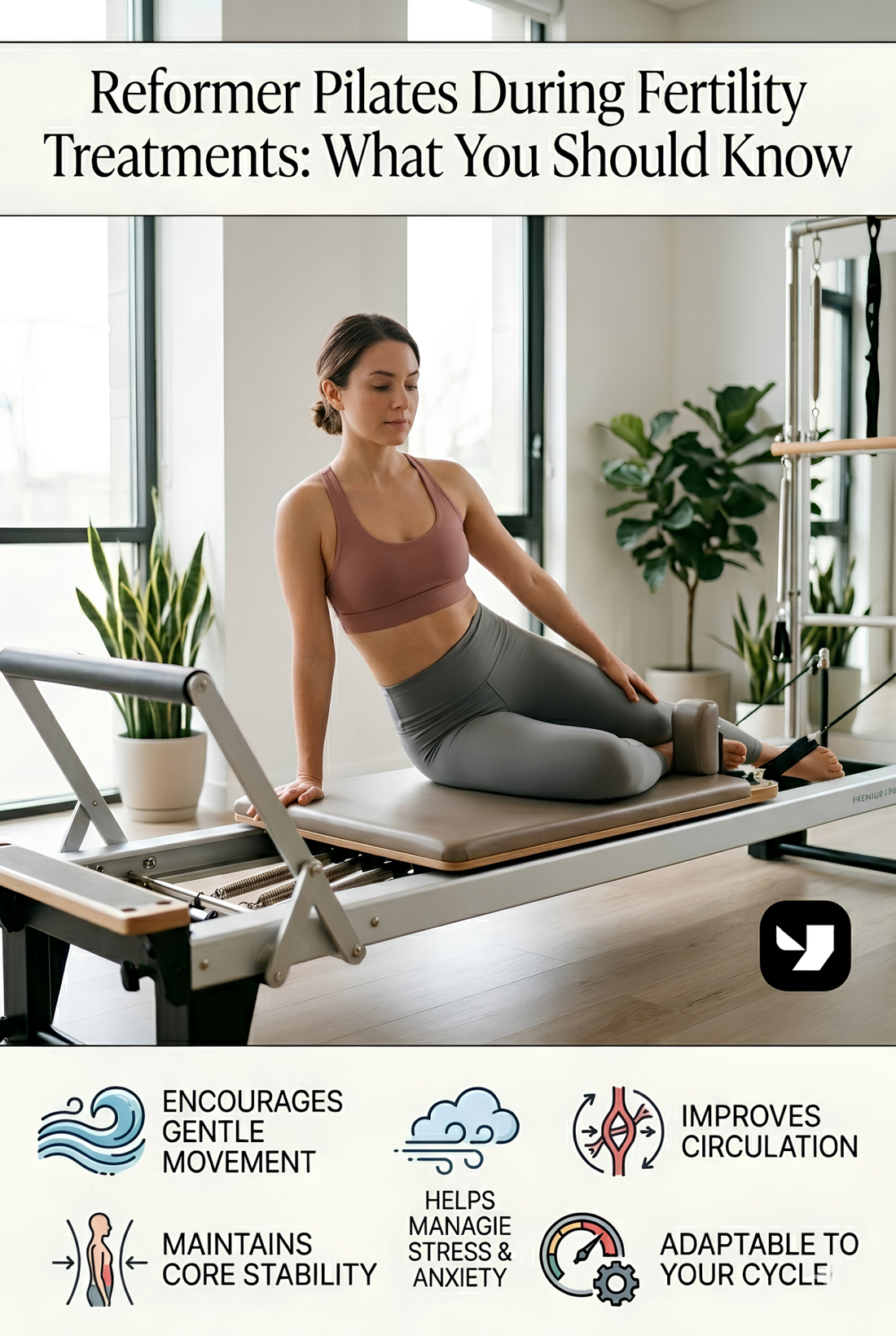 Reformer Pilates During Fertility Treatments: What You Should Know