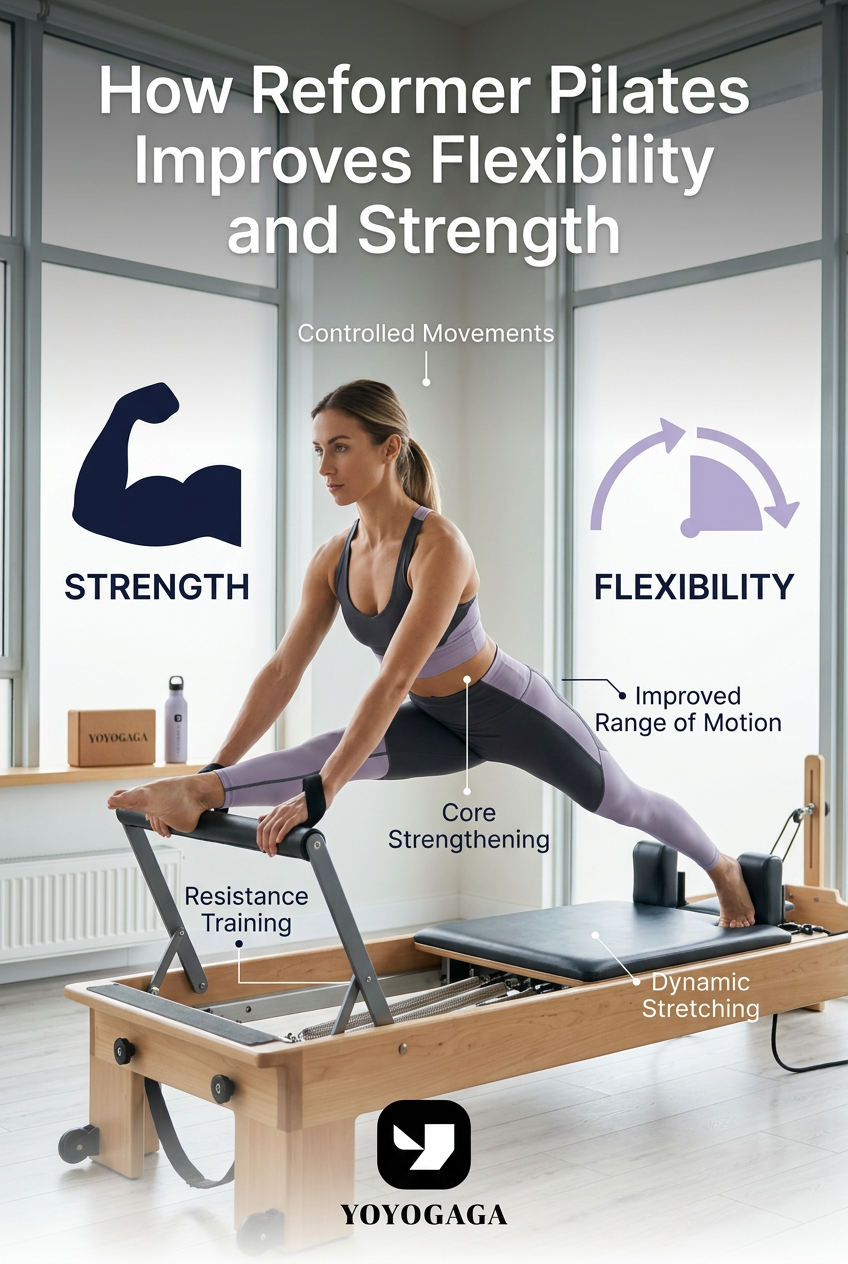 How Reformer Pilates Improves Flexibility and Strength