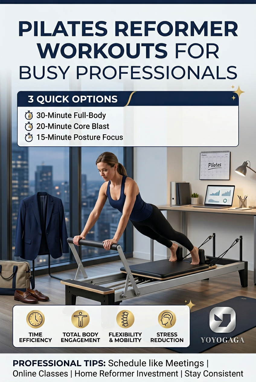 Pilates Reformer Workouts for Busy Professionals