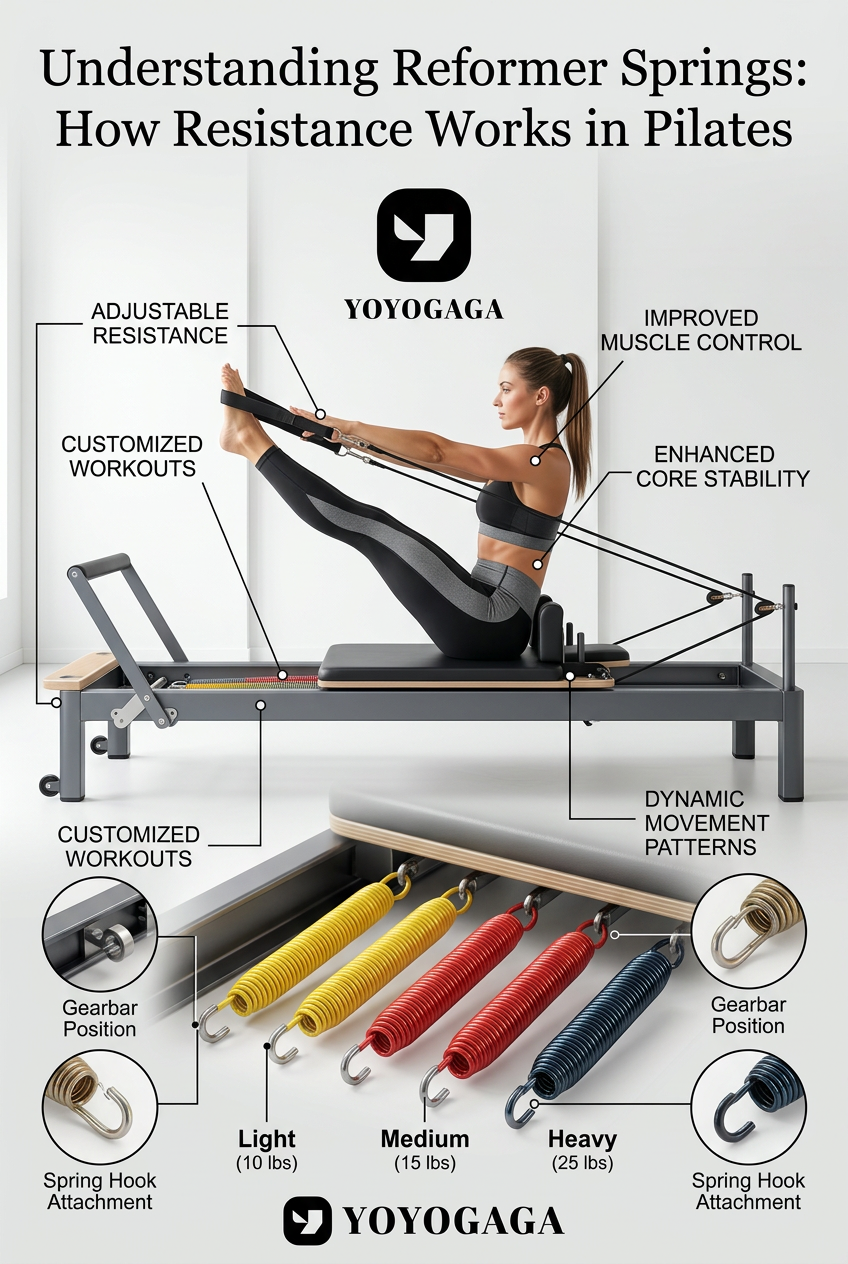 Understanding the Springs: How Resistance Works in Reformer Pilates