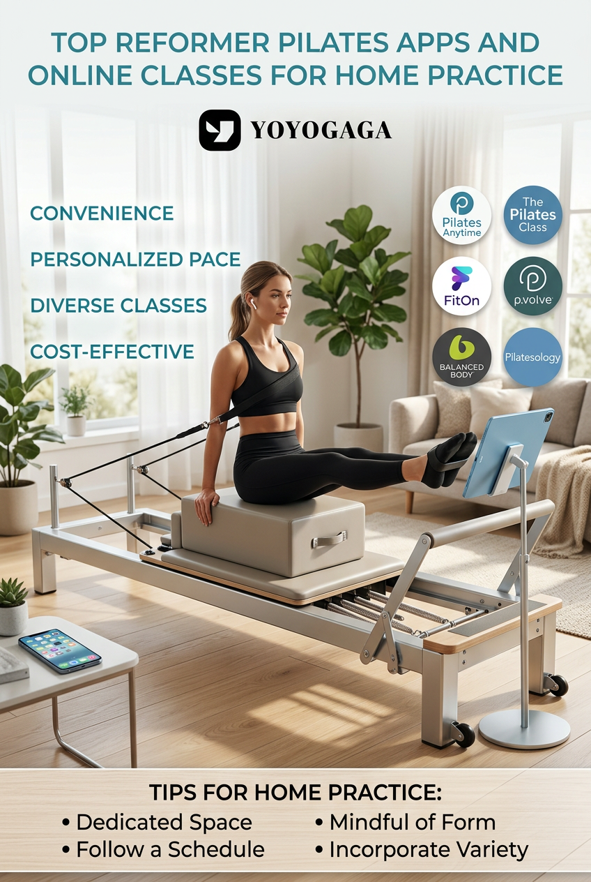 Top Reformer Pilates Apps and Online Classes for Home Practice