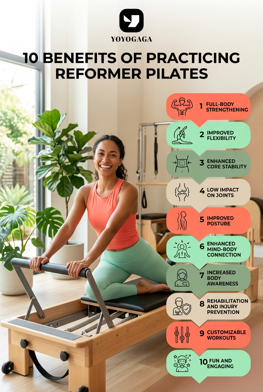 10 Benefits of Practicing Reformer Pilates