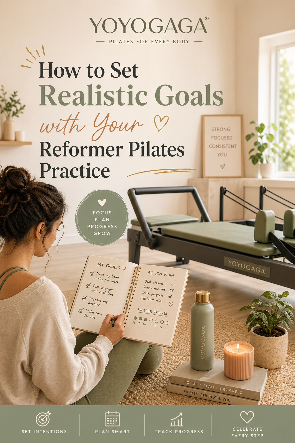 How to Set Realistic Goals with Your Reformer Pilates Practice
