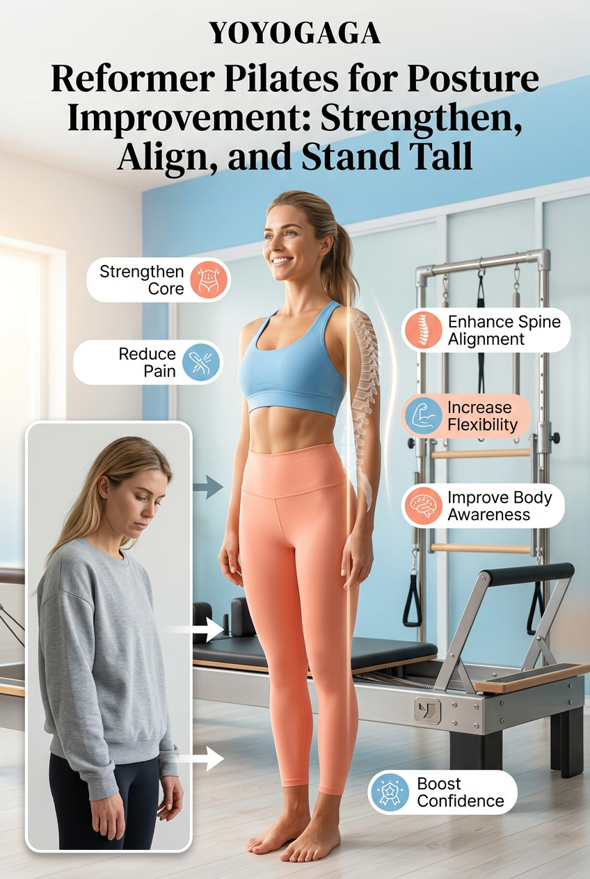 Reformer Pilates for Posture Improvement: Strengthen, Align, and Stand Tall