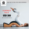 Summer Sale – Save up to USD 300!