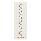 Paw Print Rubber Yoga Mat – "Play & Flow" Non-Slip Fitness Mat
