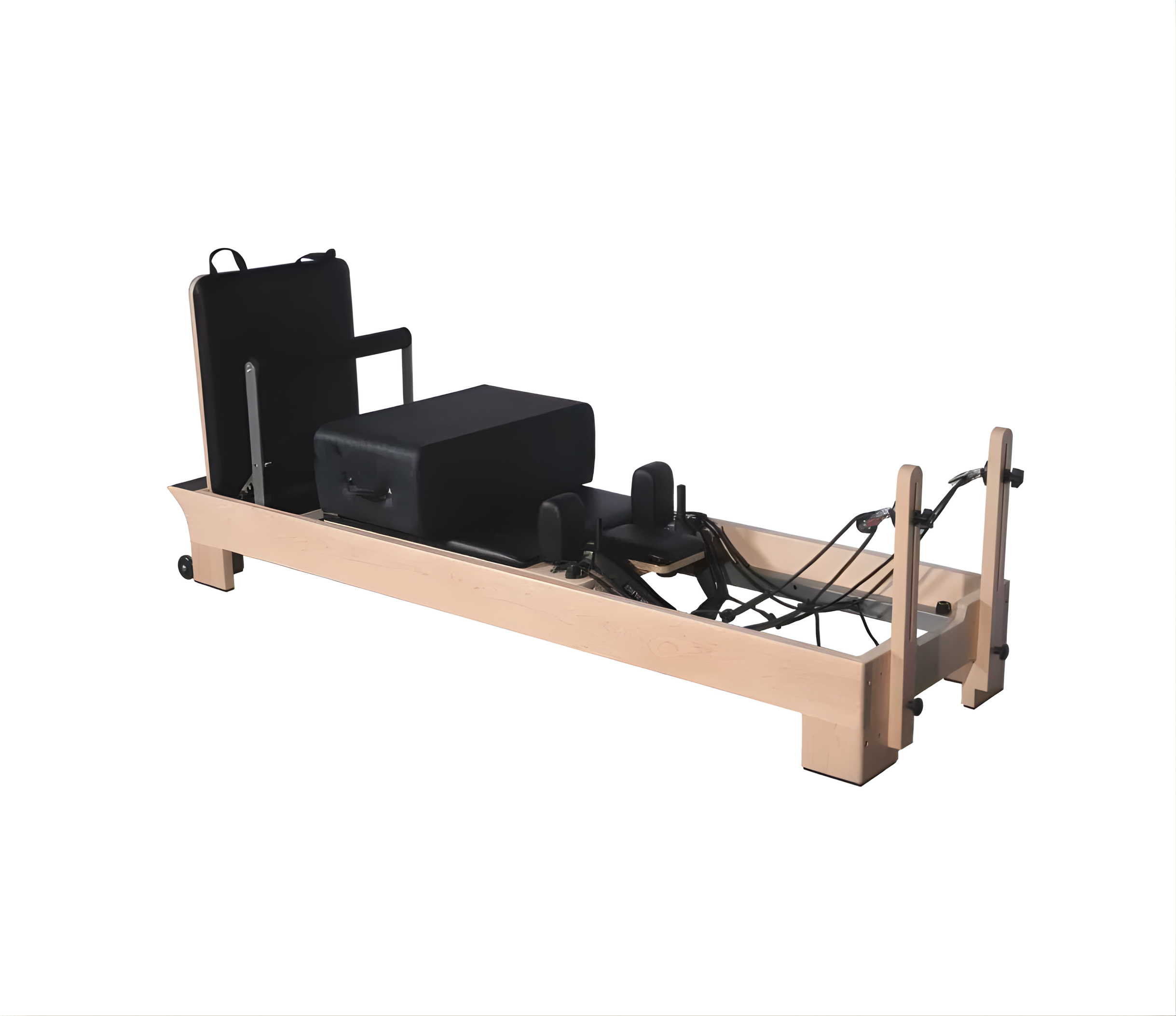 Maple Wood Pilates Reformer with Inner Footrest