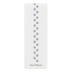 Paw Print Yoga Mat — 'Find Balance' Rubber Exercise Mat