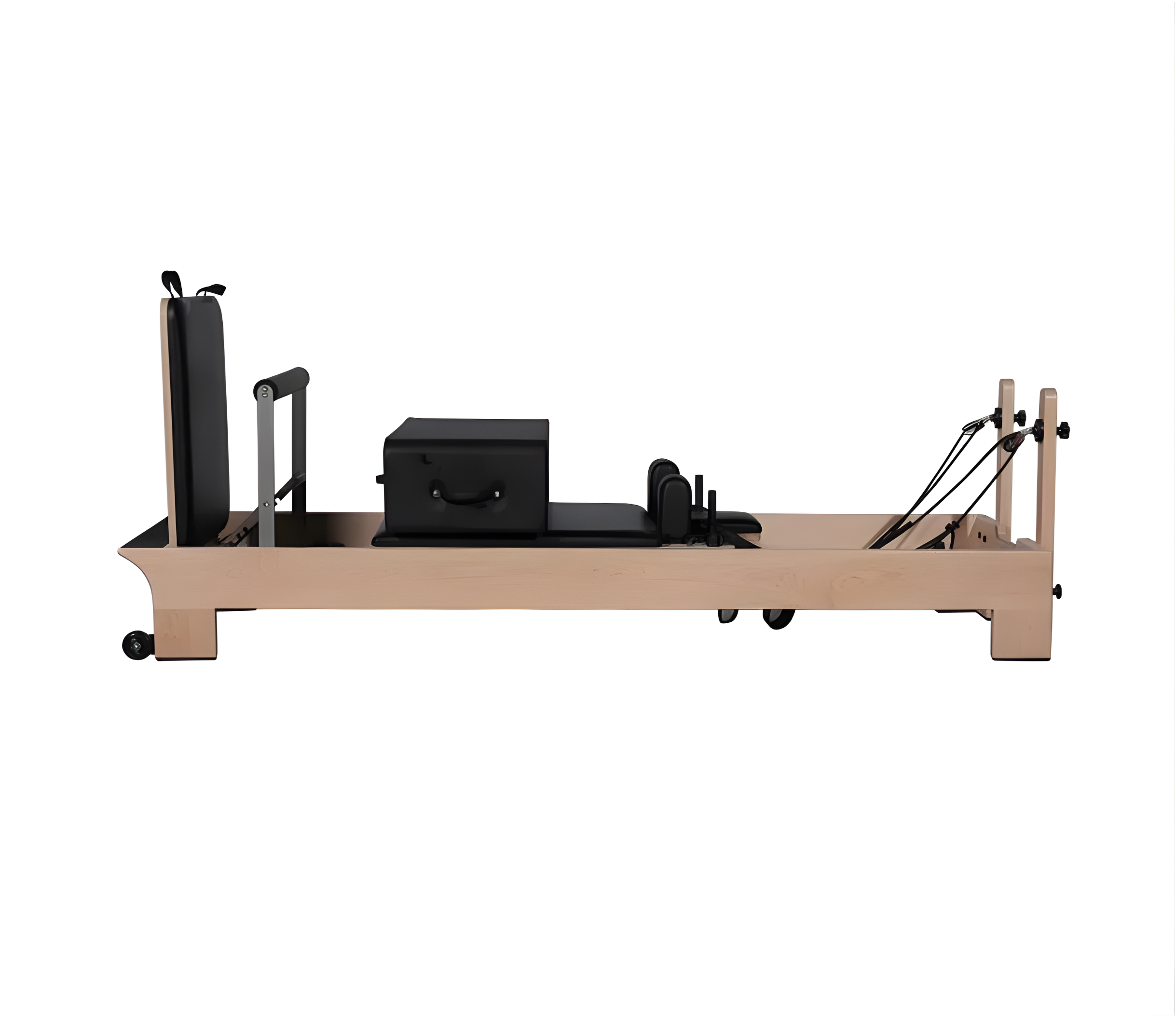 Maple Wood Pilates Reformer with Inner Footrest