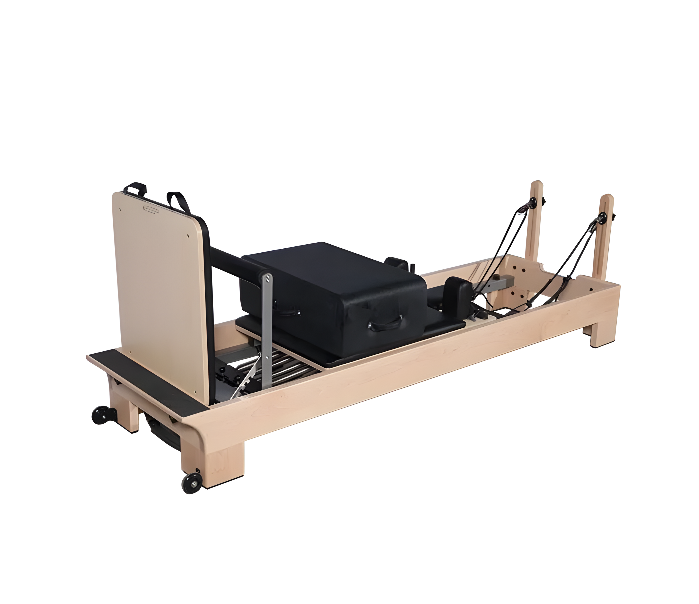 Maple Wood Pilates Reformer with Inner Footrest
