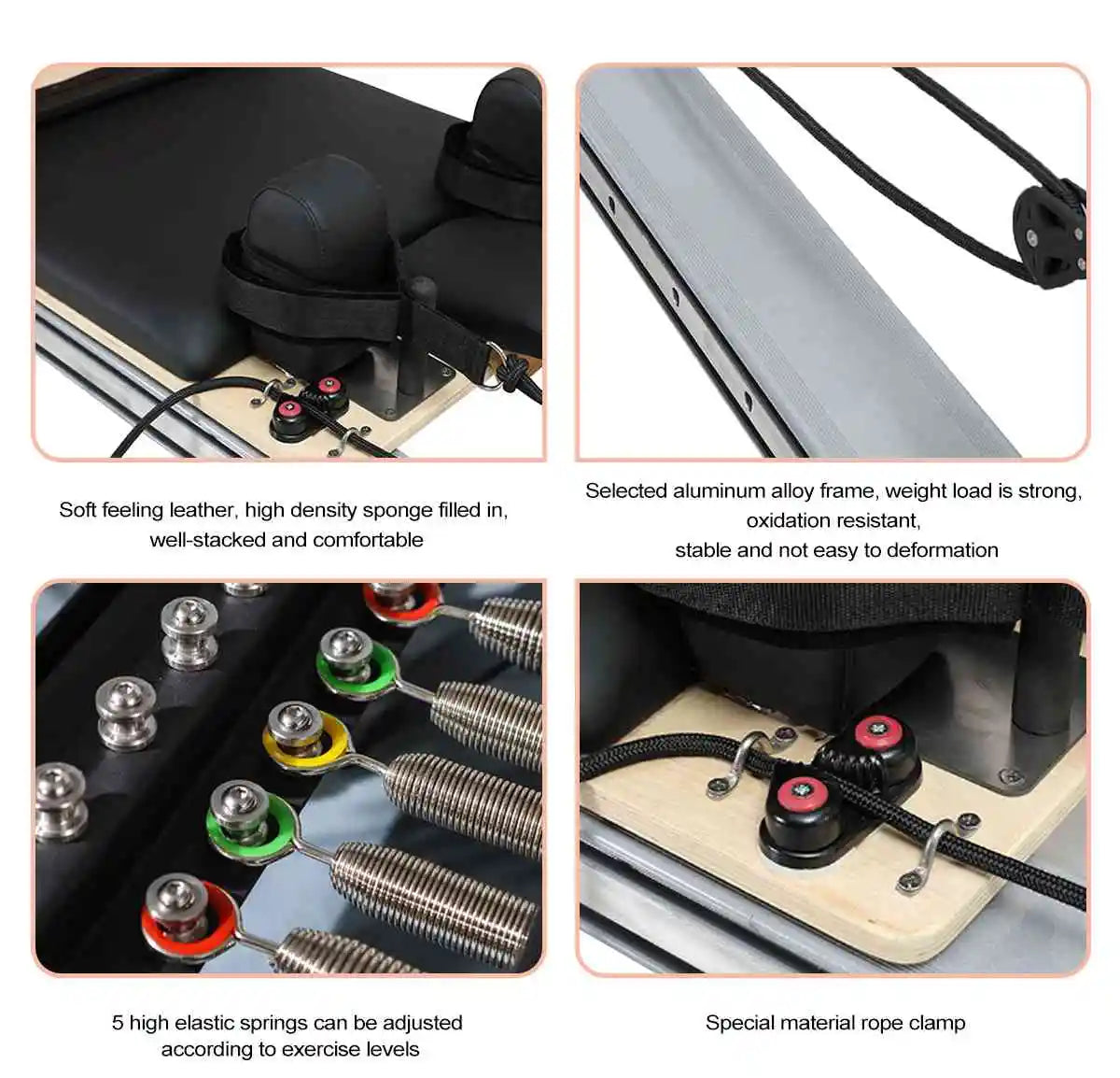 Aluminum Alloy Pilates Core Bed