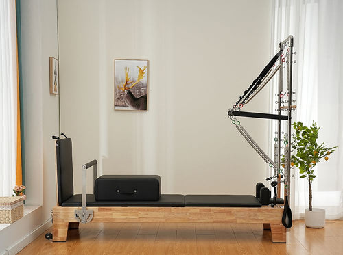 Classic Wood Pilates Reformer with Tower