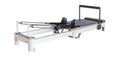 Foldable Aluminum White Reformer High Quality Space Saving Pilates Reformer