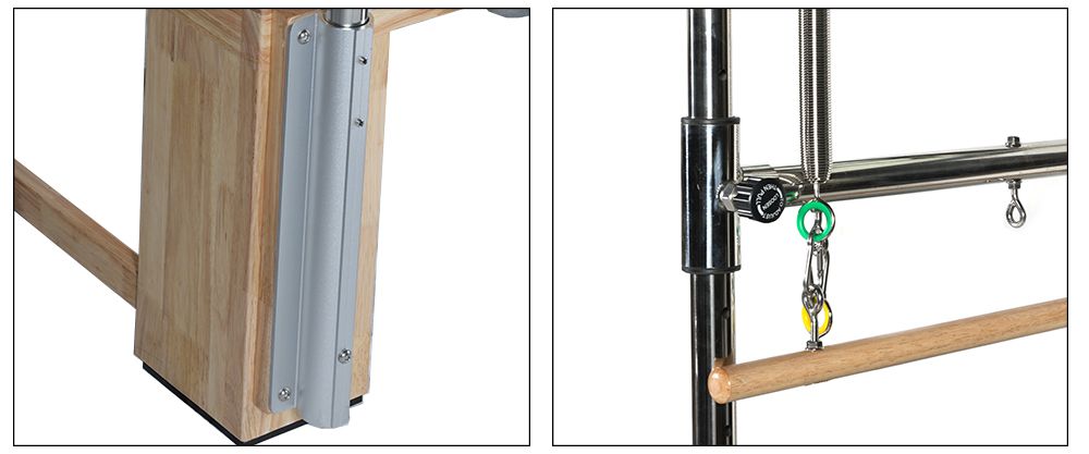 Wood Pilates Cadillac Reformer