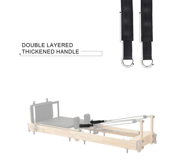 Foldable Reformer with Iron Leg