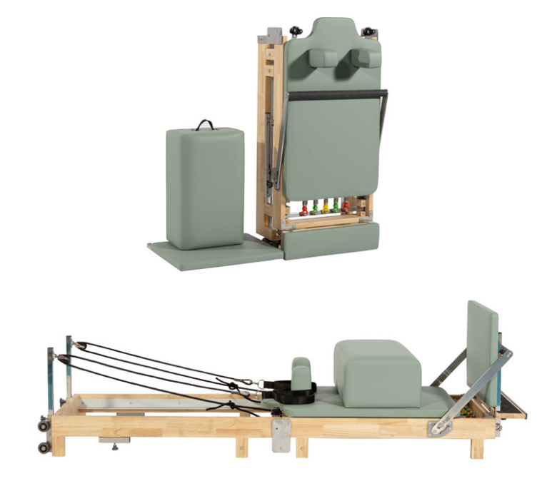 FOLD2 Foldable Wood Pilates Reformer